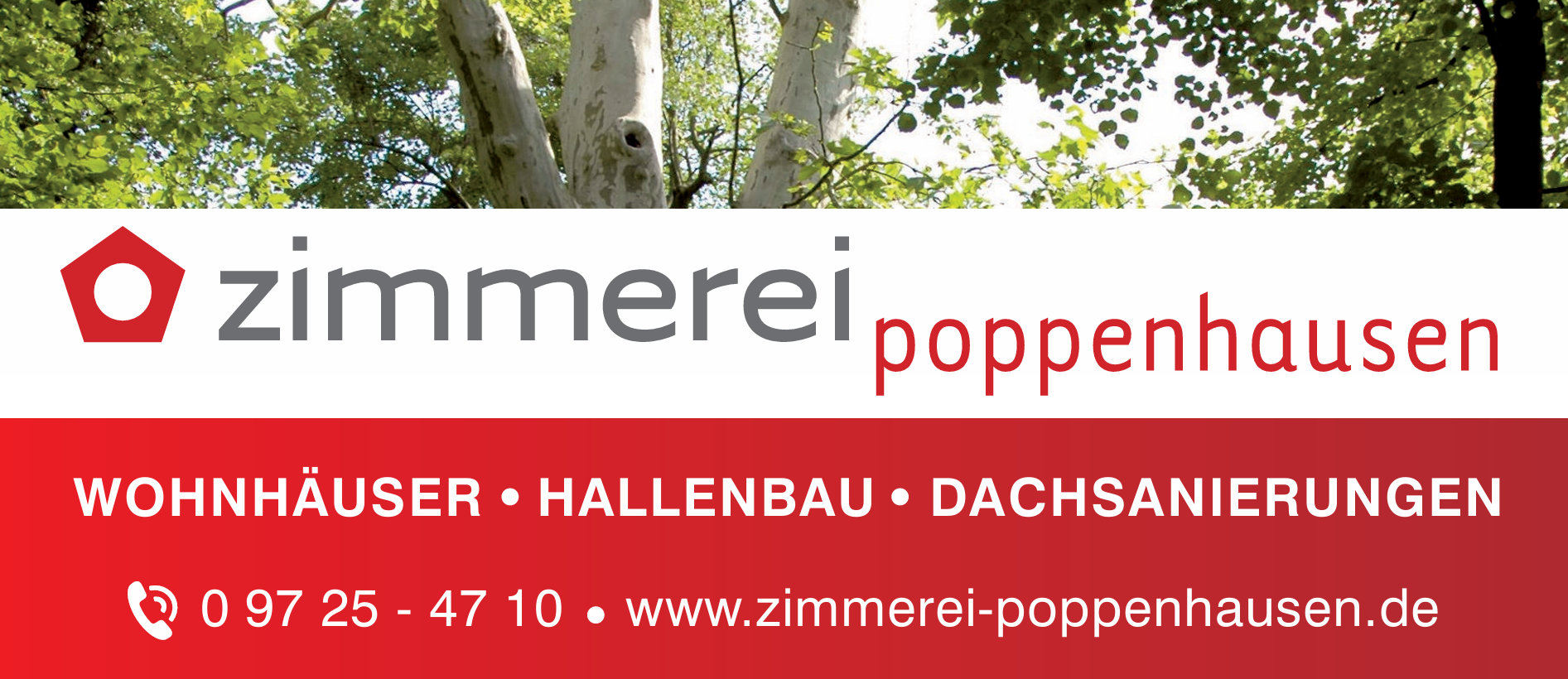 Sponsor Logo Zimmerei Poppenhausen